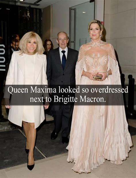 Queen Maxima Looked So Overdressed Next To Royal Confessions