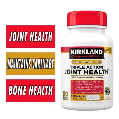 Kirkland Signature Triple Action Joint Health Type Ii Collagen