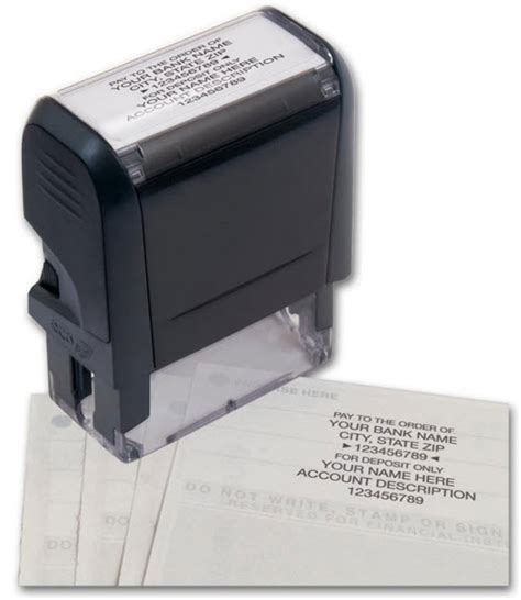 Endorsement Stamp - Self-Inking - 1 Stamp