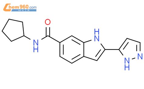 H Indole Carboxamide N Cyclopentyl H Pyrazol Yl