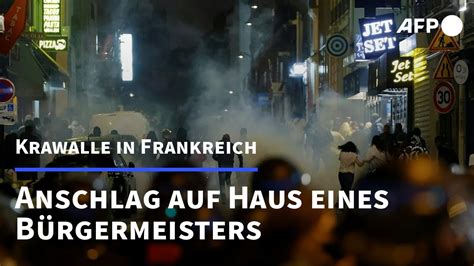 Neue Krawalle In Frankreich Protestierende Z Nden Haus Von