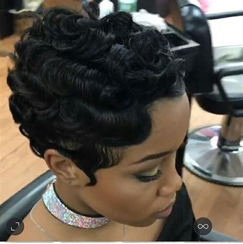 Pin by Aquarius Touch on # L A I D | Finger waves short hair, Short ...