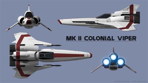 Mk Ii Colonial Viper Schematics By Ravendeviant On Deviantart