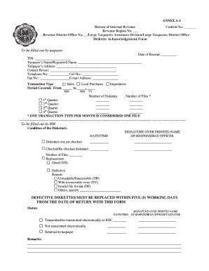 Annex A1 Bir Form Complete With Ease AirSlate SignNow