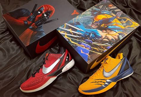 Deadpool X Wolverine Nike Kobe 6 The Stunning Collab You Cant Miss