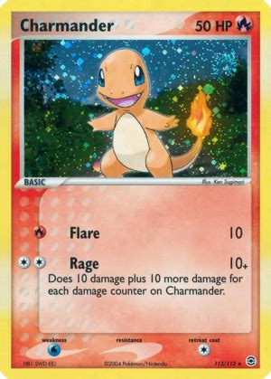 Charmander Dragon TCG WikiDex la enciclopedia Pokémon