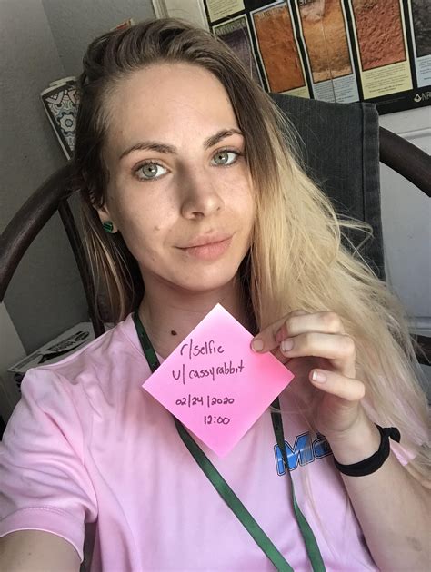 Verification Post F24 Rocking The Pink Work Shirt R Selfie