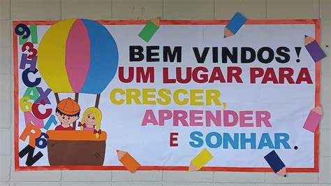 Volta As Aulas Murais Da Escola Como Decorar A Sala De Aula Ideias