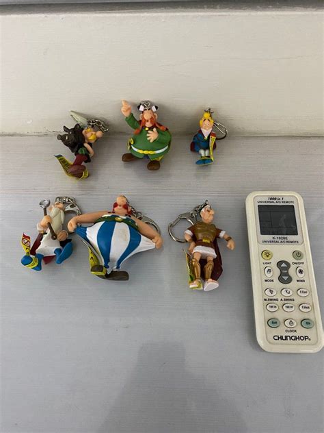 Asterix And Obelix Plastoy Keychain Set Of Hobbies Toys Toys