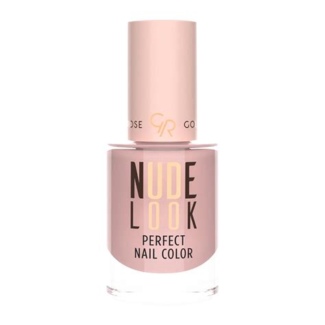 Golden Rose Nude Look Perfect Nail Color Pinky Nude Platin