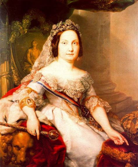 Isabel II by Federico Madrazo y Kunz (Ministerio de Hacienda, Madrid ...