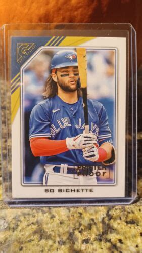 2022 Topps Gallery Printer Proof 186 Bo Bichette For Sale Online Ebay