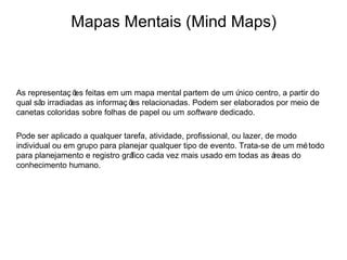 Mapas Mentais E Mapas Conceituais Ppt