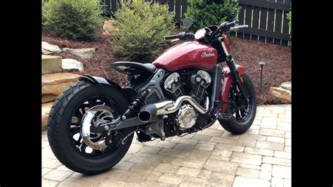 Indian Scout With Mods Youtube