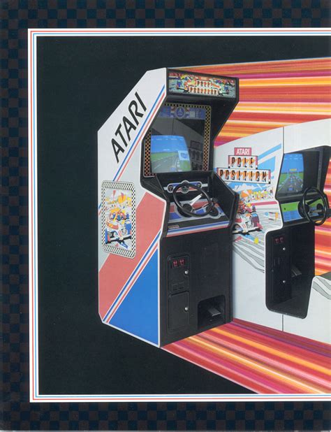 The Arcade Flyer Archive Video Game Flyers Pole Position Atari Inc