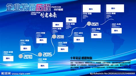 企业发展历程设计图海报设计广告设计设计图库昵图网