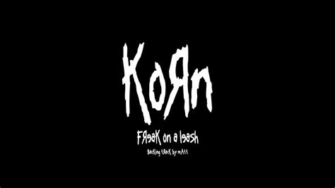 Korn Freak On A Leash Backing Track Cda