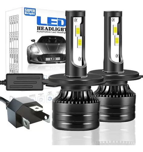 28000lm Kit De Focos Led 9003 H4 Luz Alta Y Baja For Nissan Meses Sin