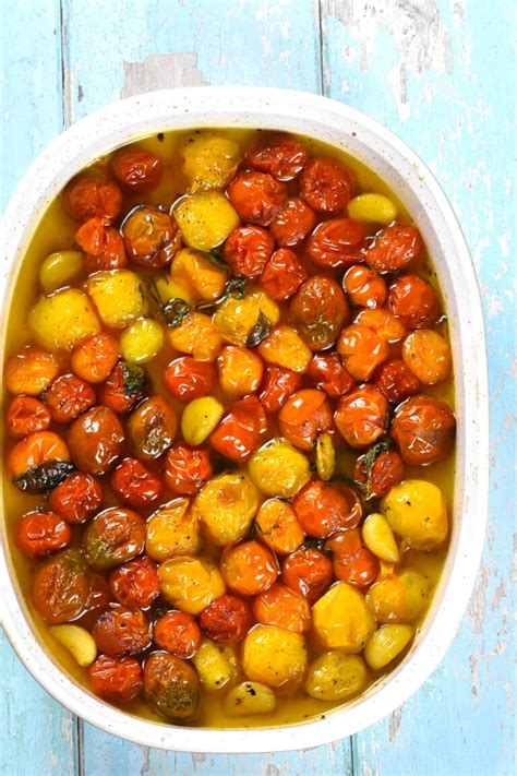 Cherry Tomato Confit Under 30 Minutes Gypsyplate