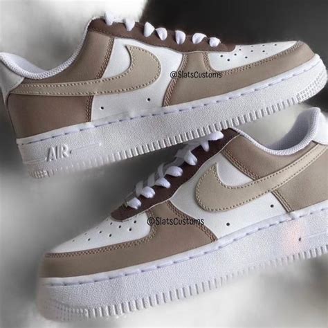 Brown Airforce 1s The Custom Movement In 2021 Swag Shoes Hype