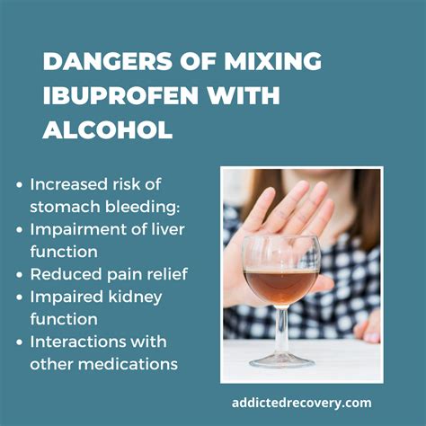 Risks of Mixing Ibuprofen and Alcohol - Addicted Recovery