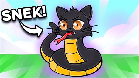 Roblox But I Became A Snakey Snake 😱 Youtube