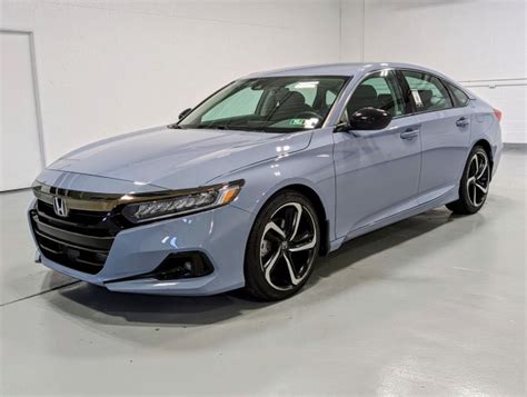 Pre Owned 2021 Honda Accord Sedan Sport Se In Sonic Gray Pearl