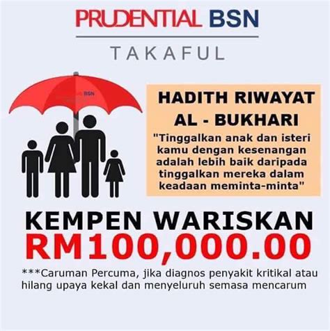 nota takaful insurans kelebihan manfaat hibah takaful