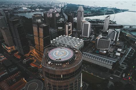 Hd Wallpaper Aerial Photo Of City Buildings During Daytime Aerial