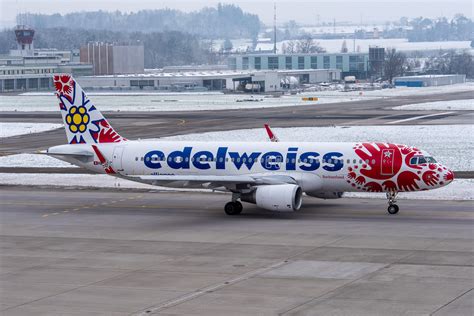 Edelweiss Air Airbus A320 214 Sharklets HB JLT ZRH 18 1 Flickr