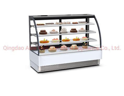 Mini Cake Showcase Desserts Display Counter Fridge Refrigerated Bakery Display Showcase