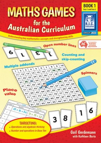 Maths Games For The Australia Curriculum Bk 1 Years 1 And 2 Seelect