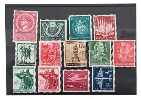 WorldWarCollectibles German Third Reich Stamp Set