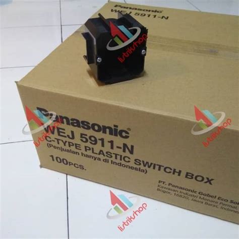 Jual Inbow Dus Panasonic Kemasan Dus Isi 100 Pcs WEJ5911N Shopee