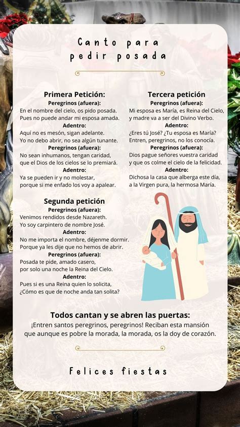 Cantos para pedir posadas navideñas Artículos Canto para pedir