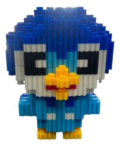 Armable D Micro Blocks Piplup Cm Piezas Cuotas Sin Inter S