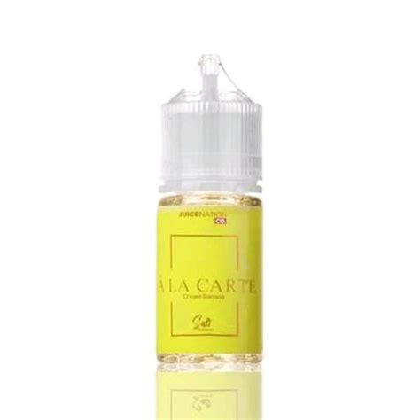 Jual Liquid Saltnic A La Carte 30ML Alacarte Cream Banana By