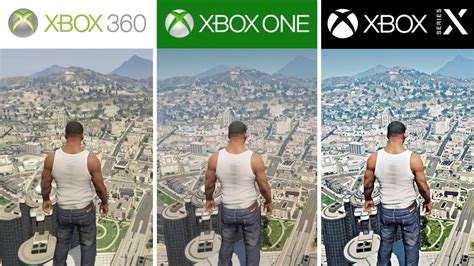 Gta V Xbox Vs Xbox One Vs Xbox Series X Graphics Comparison K