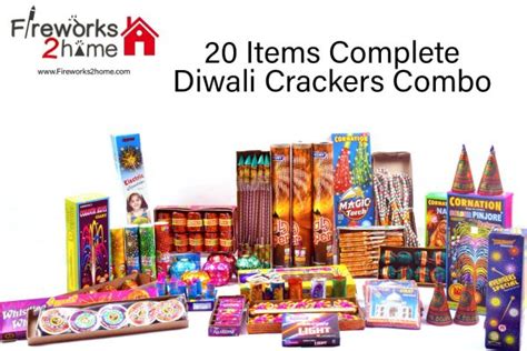 Buy Diwali Crackers/Fireworks Gift Box (11 Items) Online- Ahmedabad