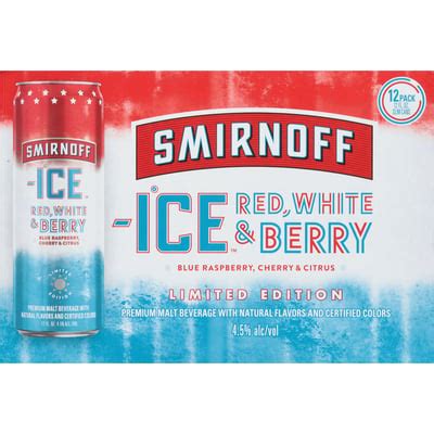 Smirnoff Smirnoff Ice Red White Berry 12pk 11 Ounces Winn Dixie