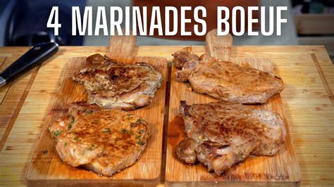 4 MARINADES EXPRESS POUR LE BOEUF FACILE ET RAPIDE YouTube