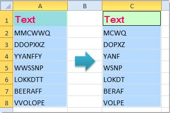 How To Remove Duplicate Characters Or Words In String Of A Cell