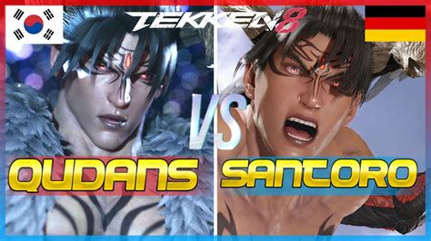 Tekken 8 Qudans 1 Devil Jin Vs SuperSantoro Devil Jin Mirror