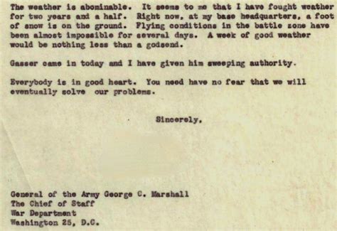 Michael Beschloss On Twitter General Eisenhower Writes To General