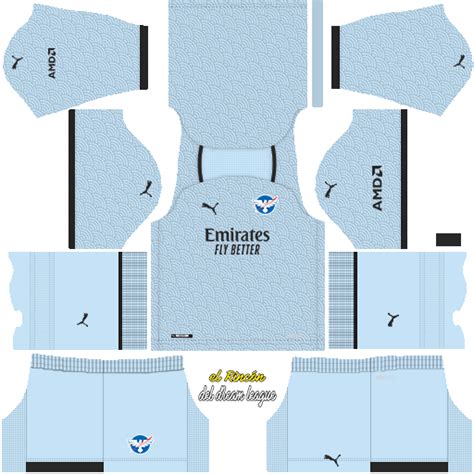 el rincón del dream league Equipaciones Equipos ficticios 21 22