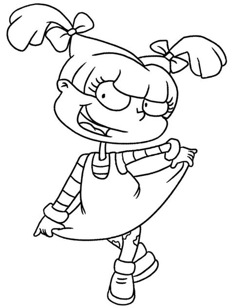 Angelica Pickles Coloring Pages Coloring Pages