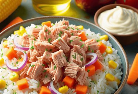 Thunfisch Reis Salat Mit Mayonnaise