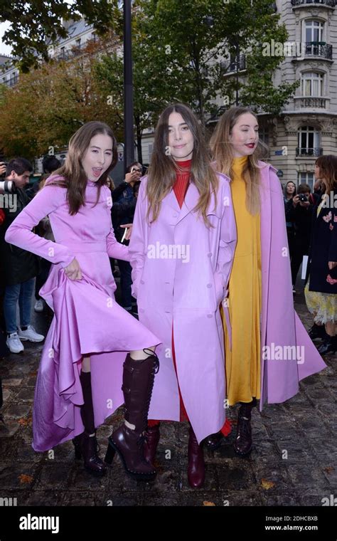 Este Haim Danielle Haim And Alana Haim Of Haim Attending The Valentino