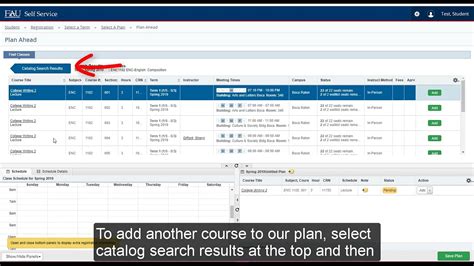 Fau Course Schedule Summer Mufi Tabina