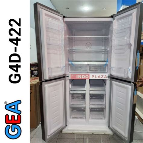 Jual Kulkas Gea Side By Side 4 Pintu G4d 522 Jumbo Inverter 522 Liter